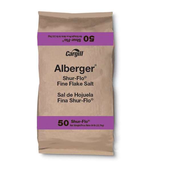 Cargill Cargill Alberger Shur-Flo Fine Flake Salt 50Lb 100012489